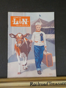 Louisville & Nashville Employee Magazine L&N 1952 September