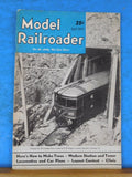 Model Railroader Magazine 1947 April Make trees Modern station & tower Loco & ca
