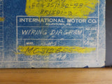 Diagram International Motor Co. Wiring Diagram 1934 Folded