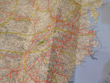 Map Norfolk Southern Operating subsidiaries 1982 NS
