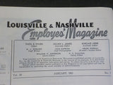 Louisville & Nashville Employee Magazine L&N 1953 January