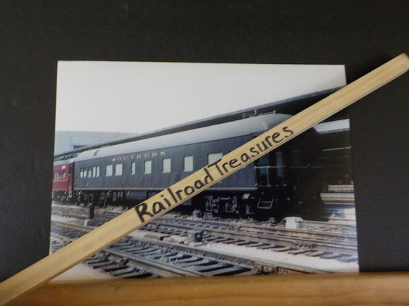Photo Southern Railroad Officials Car #11 8 X 11.5 Color Cincinnati OH 1968
