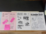 Long Island Cannonball Lot of 5 magazines 1970-1978
