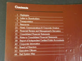 CSX Corporation Annual Report 1981 Map Transportation