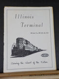 Illinois Terminal Railroad Lot Serving the Heart of the Nation map/prints