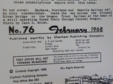 Pacific News #76 1968 February Rayonier diesels WP Mixed trains in the NW
