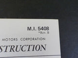 EMD Maintenance Instructions MI 5408 Rev B Field shunting and load test transfer