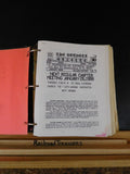 Gondola Gazette 1988 - 1995 Lot of 45 issues Binder: