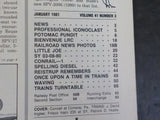 Trains Magazine 1981 January Conrail from the inside out