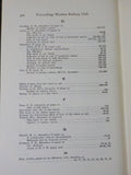 Official Proceedings of the Western Railway Club for the Club Year 1908-1909