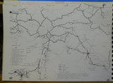 Railways Atlas of the World Spiral bound 1982 103 pages By John Mahoney
