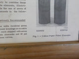 EMD Pointers 1966 August 8 Pleated cotton paper lube oil filter elements