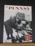 Pennsy Employee Magazine, The 1957 January One Railroad