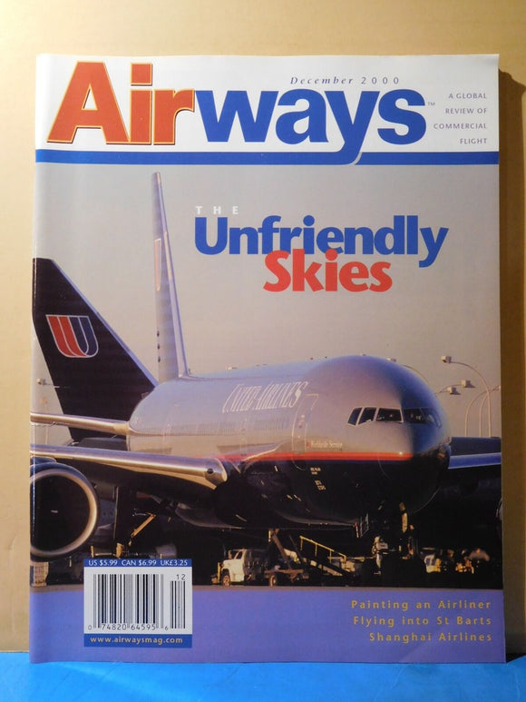 Airways Magazine 2000 December Unfriendly Skies