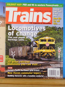 Trains Magazine 2014 September Locomotives of change Making high tech track gear