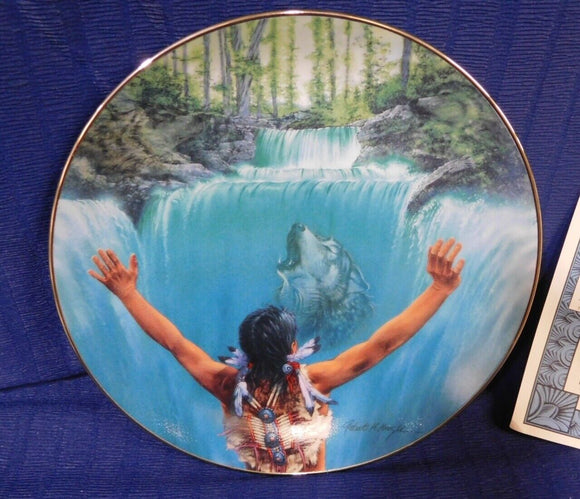 Plate Invoking the Spirits Legend of the Falls by Bob Krogle p0064