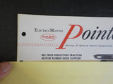 EMD Pointers 1963 March 20 18% price reduction traction motor rubber hose suppor