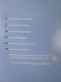 Union Pacific Railroad Annual Report 2001 UP
