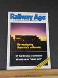 Railway Age 1988 September Re-equipping America's railroads CP rail NS