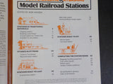 Scratchbuilding & Kitbashing Model Railroad Stations Kalmbach Books 1978