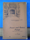 ICS Power and Rotary Pumps #2444 edition 1 1934  International Correspondence Sc