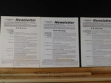 Boston and Maine Historical Society Newsletter 1986  12 Issues