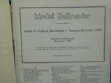 Model Railroader Magazine Bound Volume 17 January-December 1950