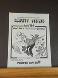 Philadelphia Division Safety Department Safety News 1984 July Proper lifting