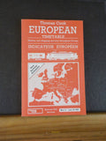 Thomas Cook European Timetable Summer Rail 1992 May 31-June 30