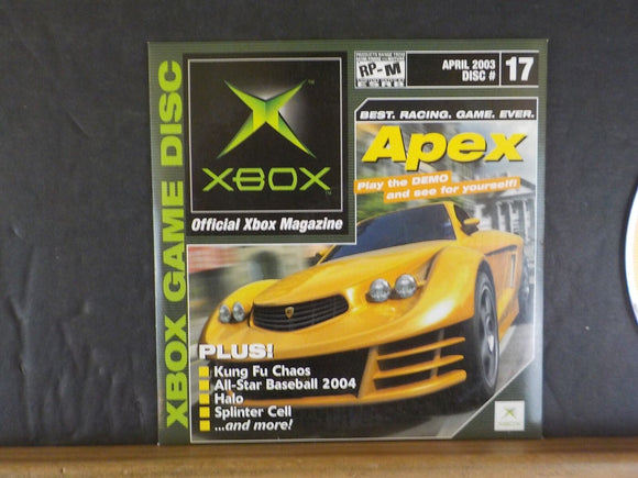 Official Xbox Magazine Demo Disc #17 April 2003 Apex Kung Fu Caos