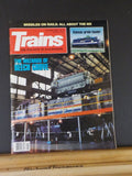 Trains Magazine 1988 October Wizards of Beech Grove Missiles on rails MX