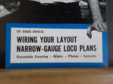 Model Railroader Magazine 1942 July Narrow gauge Mikado Turtable gearing