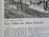 Schienenverkehr aktuell 1977 Feber German 77/2