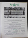 Model Railroading 1991 November Raivon & Burdbrane Trucking Co N&W passenger car
