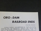 Pacific News #73 1967 November Oro Dam RR ends Peninsula Terminal Co Sierra RR