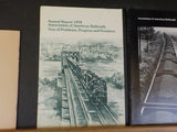 Association of American Railroads Annual Reports 3 1977, 1978, 1979 AAR