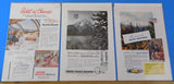 Ads Union Pacific Railroad Lot #2 Advertisements from various magazines (10)