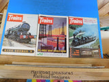 Trains Magazine Complete Year 1973 12 issues