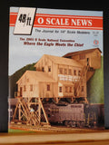 O Scale News #168 2003 March 48ft Journal for 1/4 ft Modelers Where the eagle me