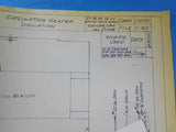 Blueprint D&RGW Circulating Heater Insulation