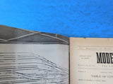 Model Builder 1944 February Lionel Magazine Steel mill Coal tower Track switch c