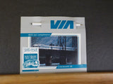 Via Pen & Postcards Silver & Blue class