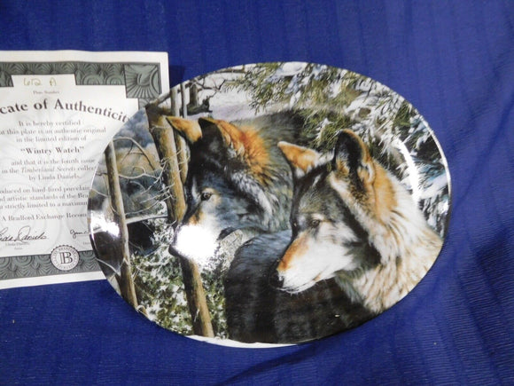 Plate Timberland Secrets Wintery Watch by Linda Daniels p0001