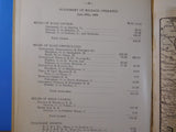 Cincinnati Hamilton & Daytona Railway Co Annual Reports 1899-1908 Bound Volume