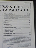 Private Varnish Issue 46 1992 September October Budd Passenger Cars Construction