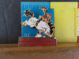 Jaycees Wyoming Rhinestone Cowboy  Bucking Bronco    Pin