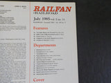 Railfan & Railroad Magazine 1985 July Alcos on the Lake Superior & Ishpeming