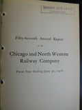 Chicago and North Western Railway Company Annual Report 1916 June 30