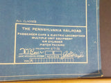 Blueprint PRR Passenger Cars & Electric Locomotives MU Equip air cylinder 456823