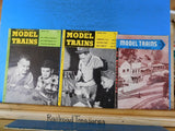 Model Trains Complete Year 1954 11 Issues  No Feb